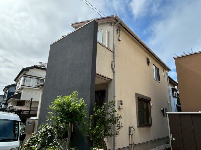 さいたま市南区 屋根外壁塗装 ビフォー2 ミヤケン