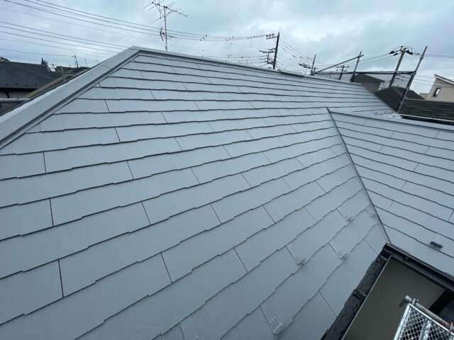 さいたま市緑区の屋根の施工後の写真 ミヤケン