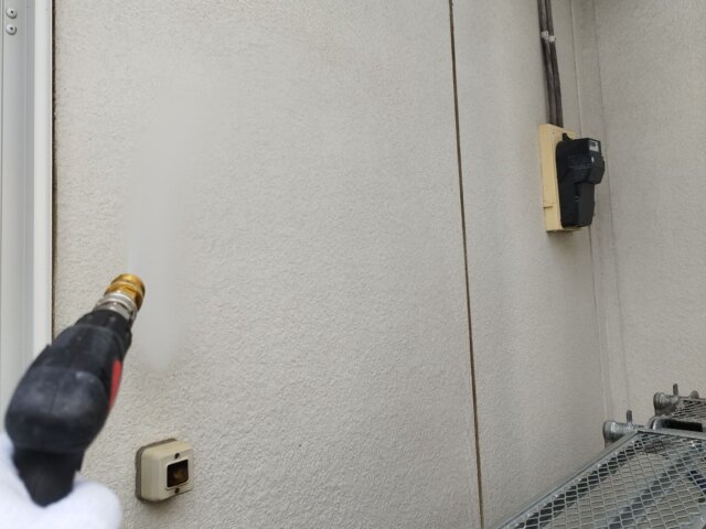 川越市石原町の高圧洗浄の写真 ミヤケン