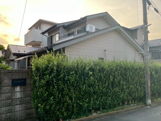 さいたま市岸町の屋根外壁塗装の施工前の写真2 ミヤケン