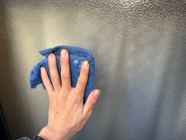 さいたま市岸町の窓ガラスのクリーニングの写真 ミヤケン